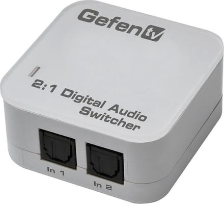 Gefen 2x1 Digitale TOSlink audio switch GTV-DIGAUD-241