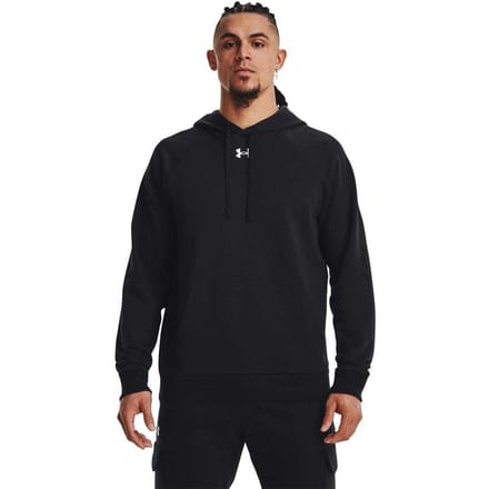 Under Armour Heren fleece hoodie (Zwart)