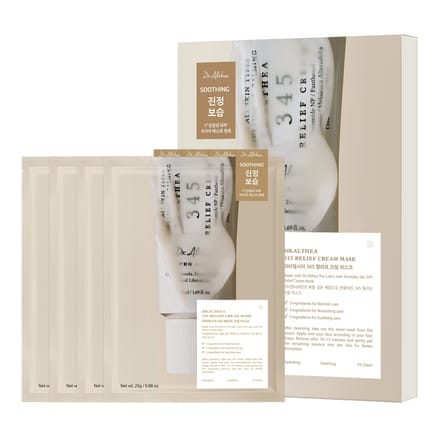 Dr. Althea - 345 Relief Cream Mask Set 25g x 4 sheets
