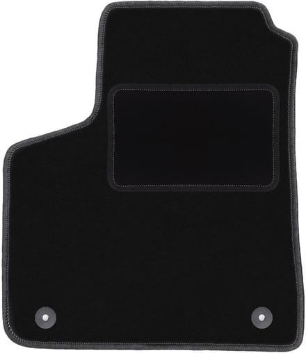 Bestuurdersmat zwart voor: Daewoo Tacuma minivan (2000-2011)