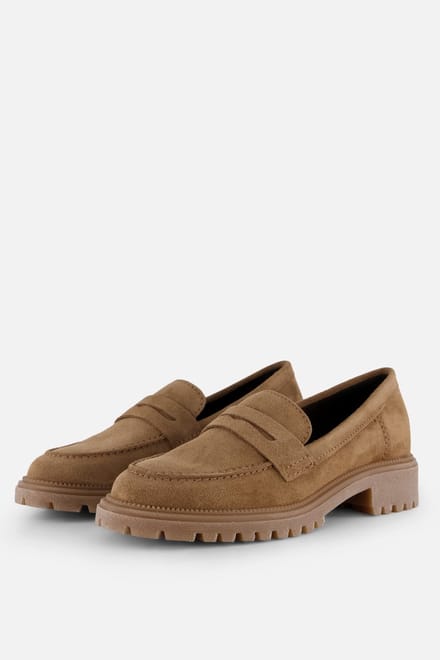 Tamaris Loafers bruin Suéde - Maat 41