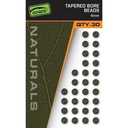 FOX Edges Naturals Tapered Bore Beads - Helicopter beads