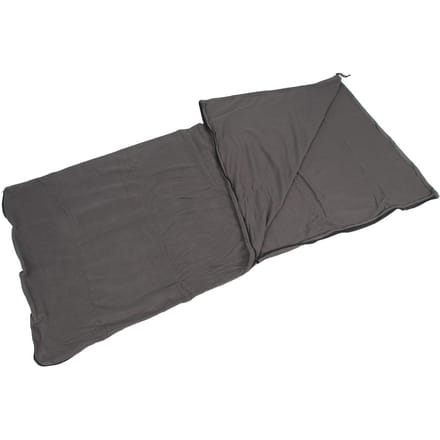 Sac de Couchage Polaire Pliable Doublure de Couchage Portable Polaire Zippé Doublures de Sac de Couchage pour gray