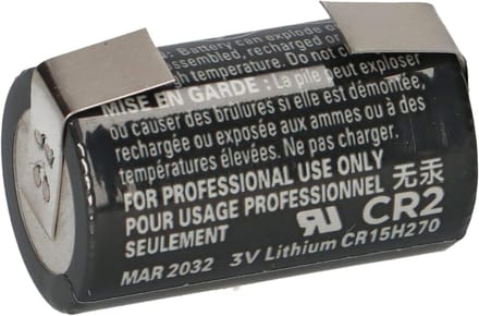 Lithium Batterij - CR2 Energiebron - Professionele Apparaten - Hoge Ontlading Snelheid - 3 Volt 920mAh