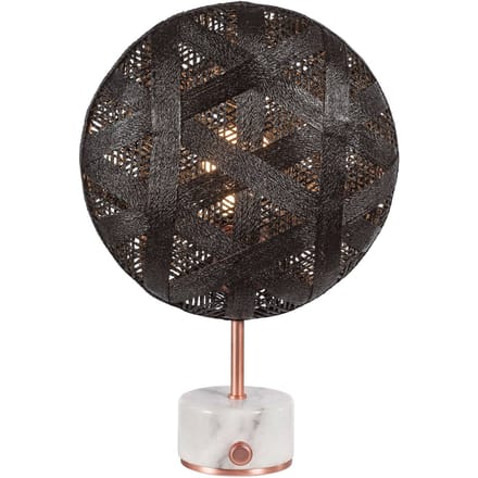 Forestier Chanpen S Hexagonal tafel koper/zwart