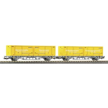 PIKO 27748 Containerwagen DC