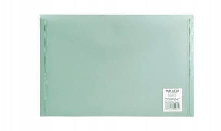 Biurfol A5 Soft Touch Kaart met Drukknop - Groen