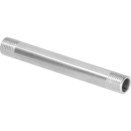 Raccord de tuyau en acier inoxydable G1 4 filetage mâle 10cm Raccord de tuyau fileté Joint Raccords de plomberie