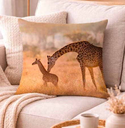 Velvet Tender Safari Collection Kussenhoes - 45x45 cm