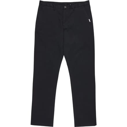 Element Twill Regular Fit Chino Broek Zwart 33 Man