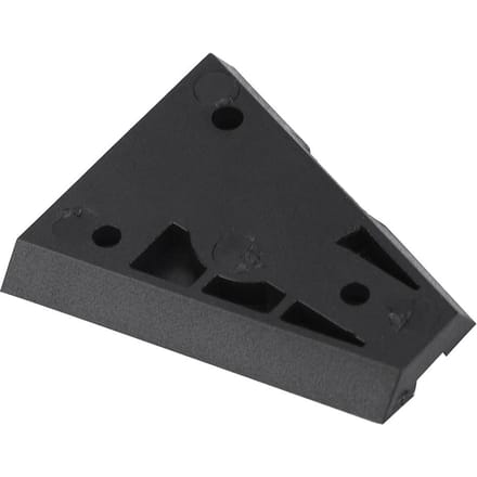 Plastic V-Mount Mount Adapter V-Lock Connector Mannelijke Socket voor Videocamera Batterijplaat black