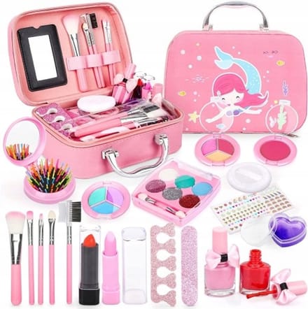 Bajkowy Kuferek - Make-up Koffer - Roze - Compact - Veilig voor Kinderen