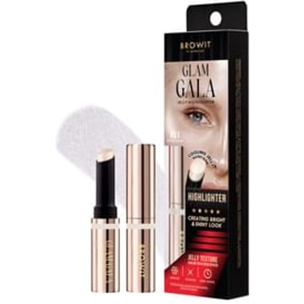 Browit - Glam Gala Jelly Highlighter 01 Crystal Silver
