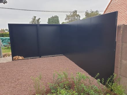 Gerofence Aluminium schutting 50 x 5 x 180 cm Geroba