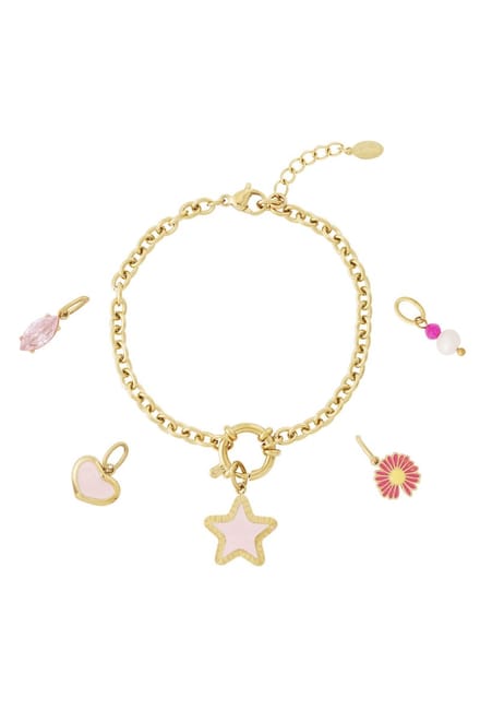 DIY-armband met ster - Verkleurt niet - Cadeau - Goudlief.nl