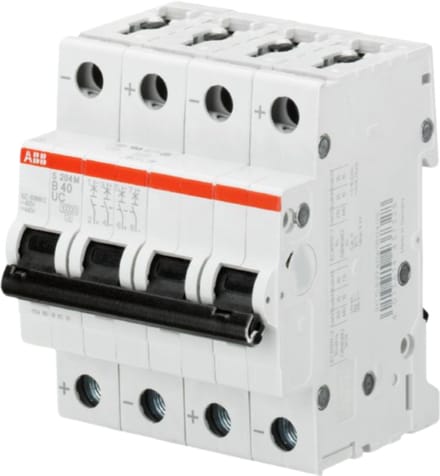 ABB 2CDS274061R0205 S204M-B20UC Zekeringautomaat 4-polig