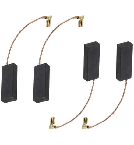Koolborstels 2 paar - Vervanging voor Grasmaaier - 29x11.2x6.2mm - Compatibel met Flymo/Dewalt - Hoge sterkte - Lange levensduur - Koolborstel