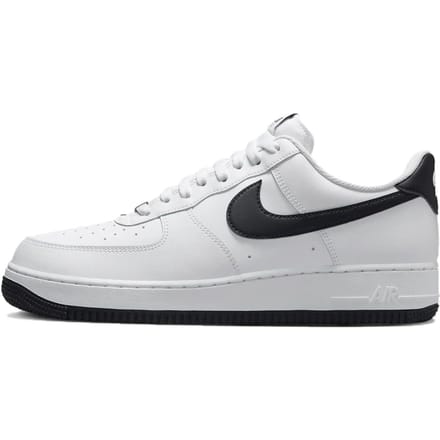 Nike Air Force 1 07 Wit Zwarte Buitenzool Heren Sneakers FQ4296-101 47.5 white