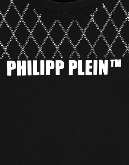 Sweatshirt Ls Crystal Plein