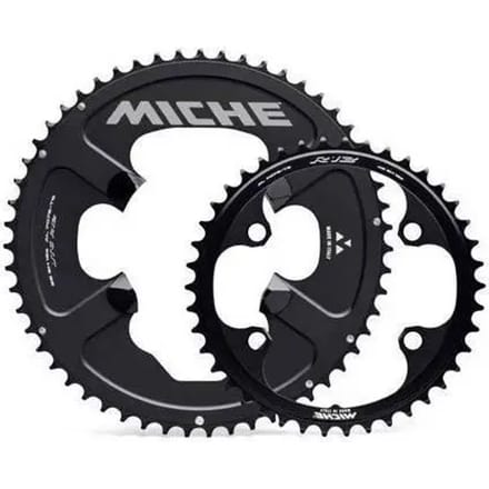 Miche Kettingblad UTG R92 12v 52 tands zwart met boutjes