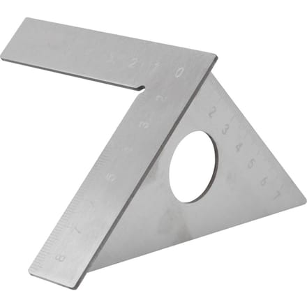 Roestvrij Staal Houtbewerking Haakse Hoekmeter 9045 Graden Timmerman Meetliniaal gray
