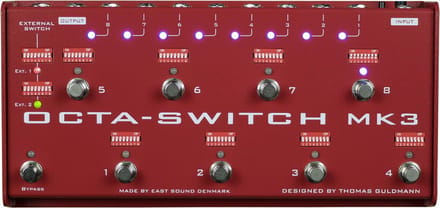 Carl Martin Octa-Switch MK3 programmeerbare switcher