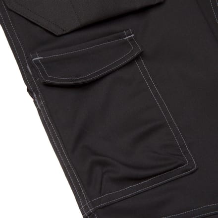 Caterpillar Essentiële Kniezak Stretch Holster Polyester Heren Zwarte Buitenbroek