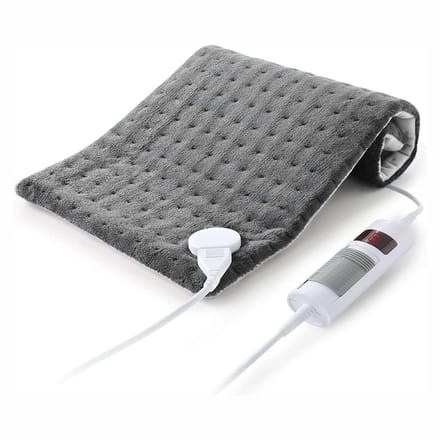 Zyrex® Warmtekussen Elektrisch - Warmtekussen - Warmtedeken - 6 Niveau's - Grijs - 32cm x 16cm x 9cm