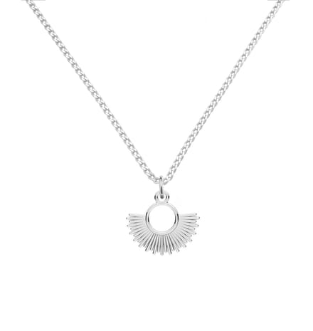 ARLIZI 2210 Ketting zon hanger - sterling zilver - 46 cm