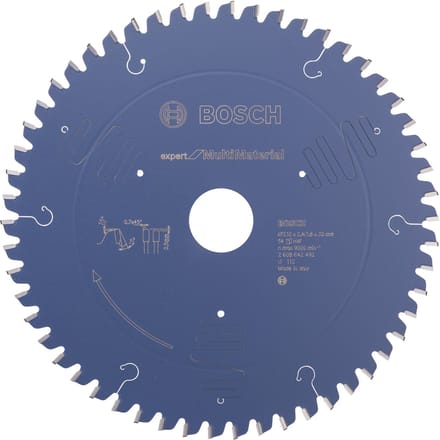 Bosch - Cirkelzaagblad Expert for Multi Material 210 x 30 x 2,4 mm, 54