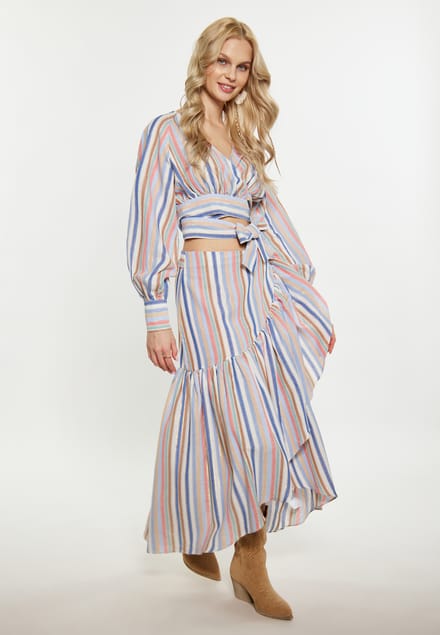 IZIA Rock Dames Blauw Veelkleurig