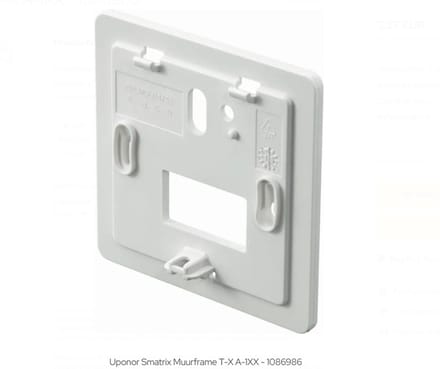 Uponor Smatrix Muurframe montageplaat T-X A-1XX - 1086986