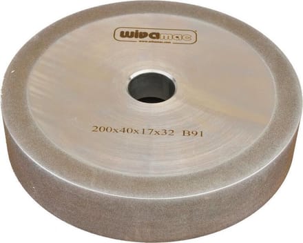 WIVAMAC CBN Grinding Wheel ⌀200 x 40 mm - Axle Hole ⌀32 mm