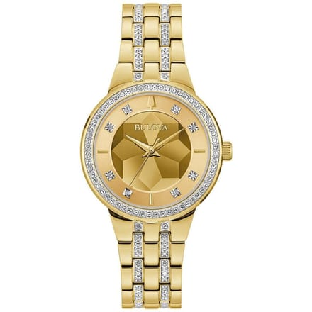 Bulova Phantom 97L176 Horloge - Staal - Goudkleurig - Ø 32 mm