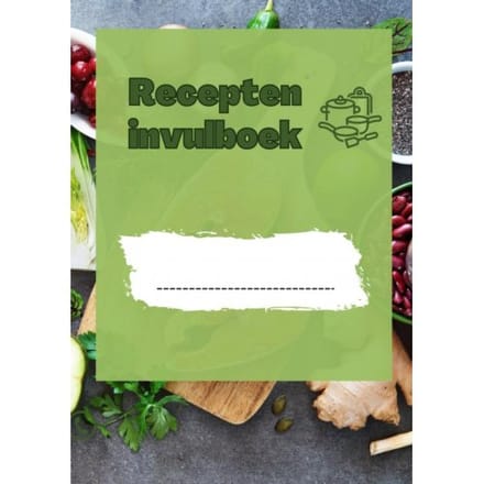 Recepten Invulboek - Joyce Staneke-Meuwissen