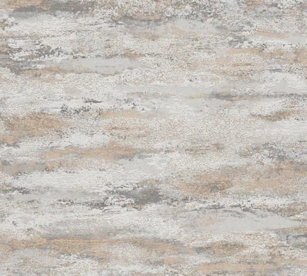 GOLFPATROON BEHANG | Modern - crème grijs goud - A.S. Création Attractive 2