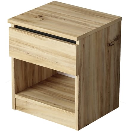 HowHomely LUVIO - Nachtkastje - Eiken - Laden - Melamine