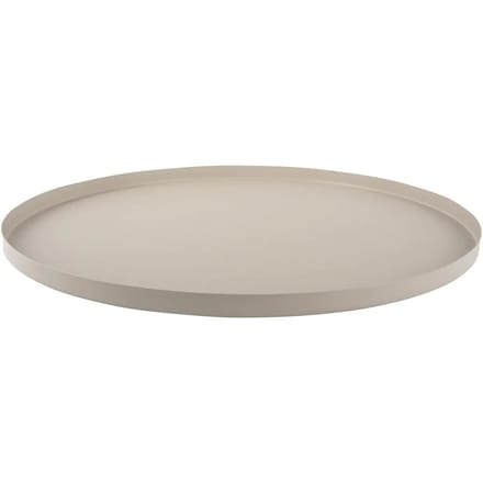 Present Time Dienblad Round - Grijs - Ø39,5cm - Modern,Scandinavisch
