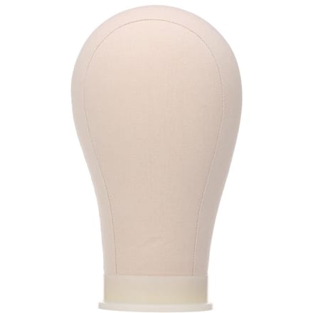 21  Kurk Canvas Blok Hoofd Mannequin Hoofd Display beige