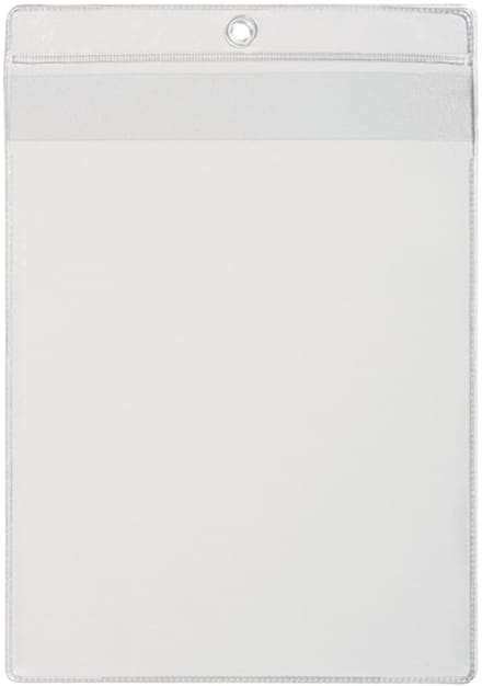 DURABLE ophangmapje, oog om op te hangen, transparant, kunststof, DIN A4, 10/VE