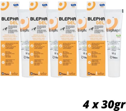 Blephagel eyelid cleansing gel - 4x30gr