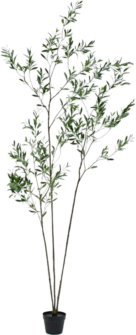 Silk-ka - Kunstplant - olijf - groen - H227 cm
