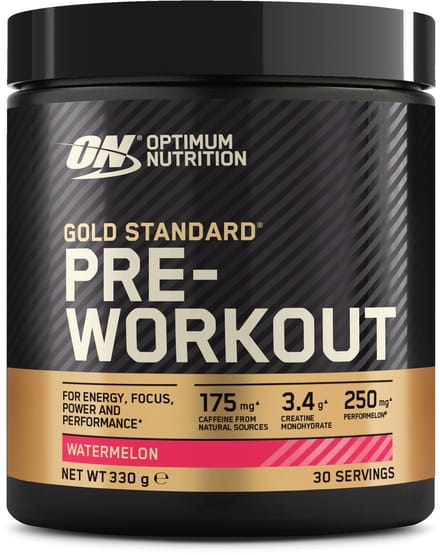 Optimum Nutrition Gold Standard Pre Workout - Watermelon - Pre-Workout - 330 gram (30 doseringen)