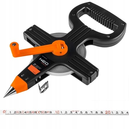 NEO TOOLS Meetlint 50m Staal - Duurzaam en Ergonomisch