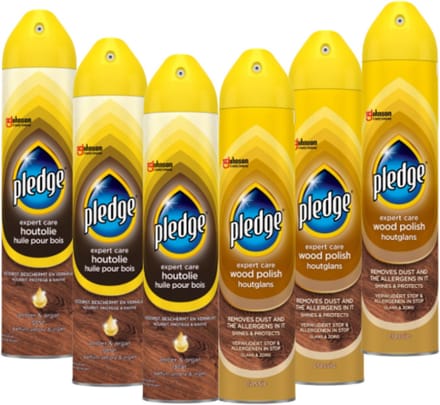 3x PLEDGE Beautify it Classic Spray + 3x PLEDGE Revive It Voedende Olie