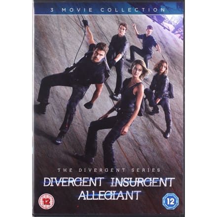 Divergent-Insurgent-Allegiant - Dvd  Import Geen Nederlandse Ondertiteling.