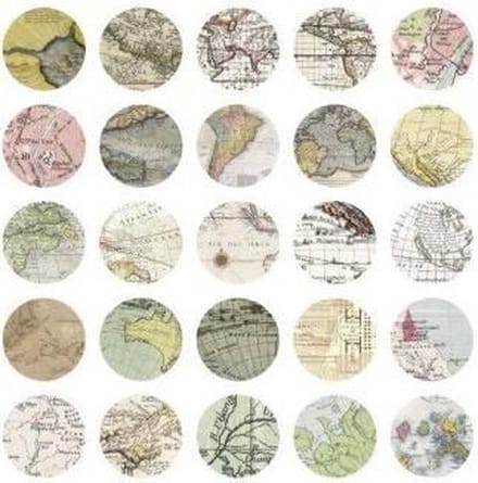 Junk Journal Ronde Stickers 200 stuks sluitstickers