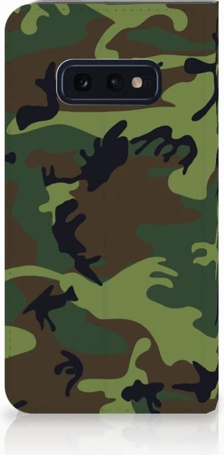 Samsung Galaxy S10e Hoesje met Magneet Army Dark