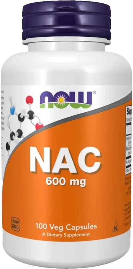 Now Foods - N-Acetyl Cysteine (NAC) - 100 Vegicaps