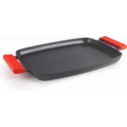 Glad aluminium plancha rooster Lacor